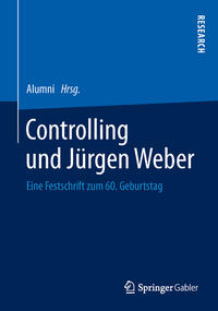 Vorderes Coverbild Controlling und Jürgen Weber