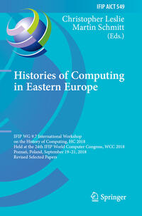 Vorderes Coverbild Histories of Computing in Eastern Europe