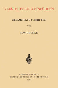 Vorderes Coverbild Verstehen und Einfühlen