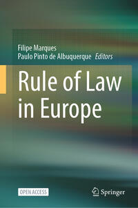 Vorderes Coverbild Rule of Law in Europe