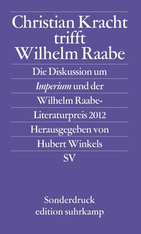 Vorderes Coverbild Christian Kracht trifft Wilhelm Raabe