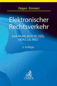 Vorderes Coverbild Elektronischer Rechtsverkehr