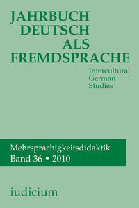 Vorderes Coverbild Jahrbuch Deutsch als Fremdsprache, Band 36 (2010)