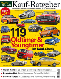 Vorderes Coverbild Motor Klassik Kaufratgeber - Oldtimer & Youngtimer