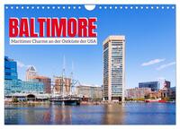 Vorderes Coverbild Baltimore. Maritimer Charme an der Ostküste der USA (Wandkalender 2026 DIN A4 quer), CALVENDO Monatskalender