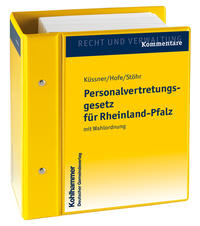 Vorderes Coverbild Personalvertretungsgesetz Rheinland-Pfalz