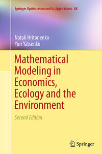 Vorderes Coverbild Mathematical Modeling in Economics, Ecology and the Environment