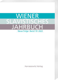 Vorderes Coverbild Wiener Slavistisches Jahrbuch. Neue Folge 10 · 2022