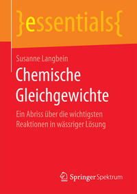 Vorderes Coverbild Chemische Gleichgewichte