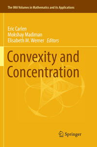 Vorderes Coverbild Convexity and Concentration