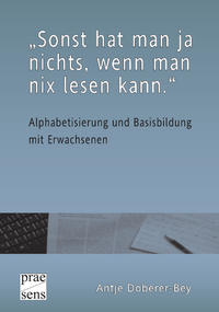 Vorderes Coverbild „Sonst hat man ja nichts, wenn man nix lesen kann.“