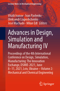 Vorderes Coverbild Advances in Design, Simulation and Manufacturing IV