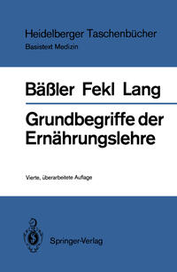 Vorderes Coverbild Grundbegriffe der Ernährungslehre