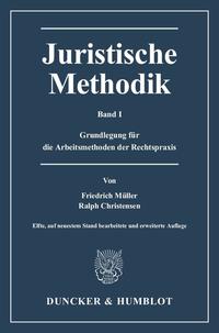Vorderes Coverbild Juristische Methodik.