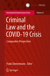 Vorderes Coverbild Criminal Law and the COVID-19 Crisis
