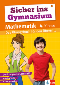 Vorderes Coverbild Klett Sicher ins Gymnasium Mathematik 4. Klasse