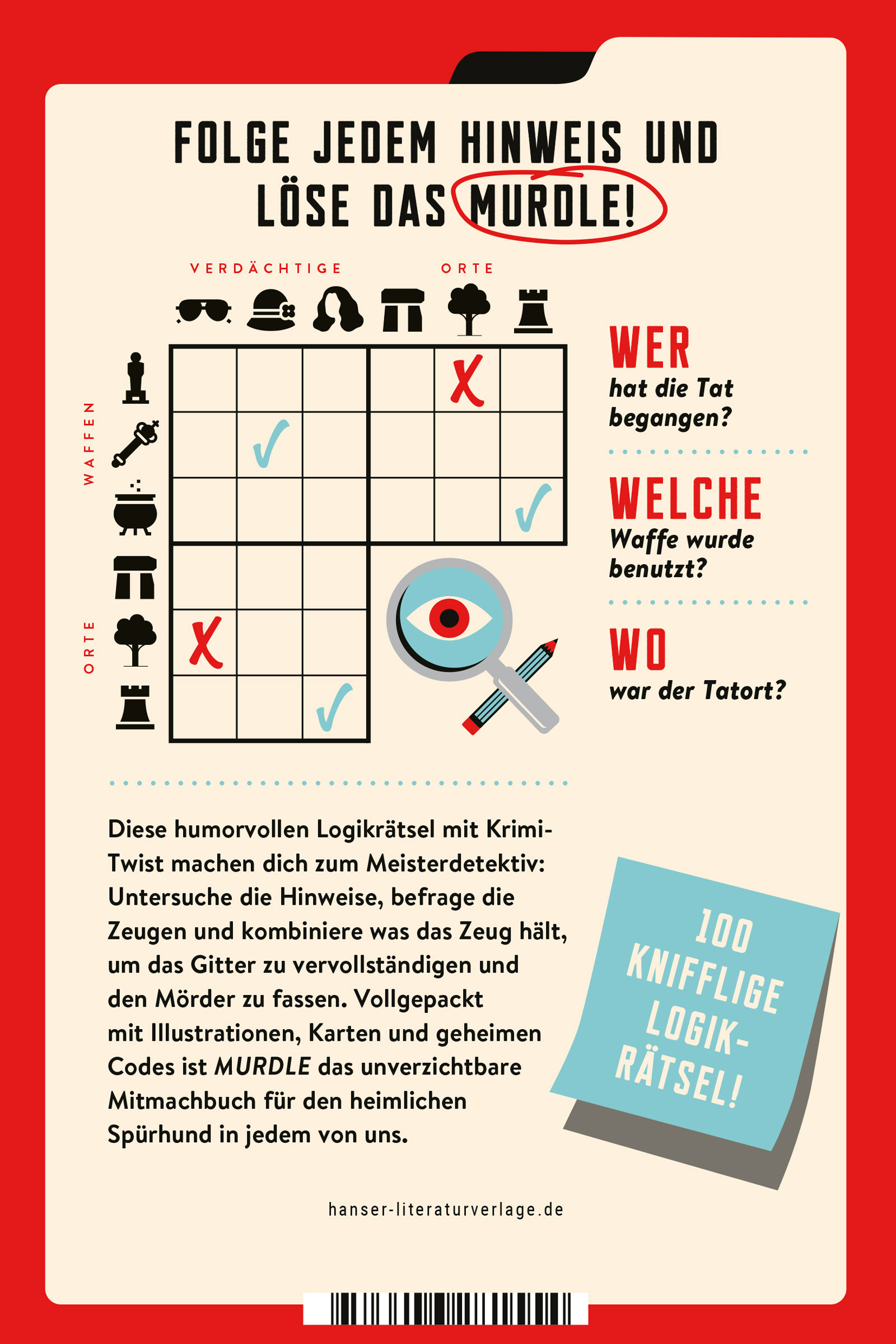 Beispielinhalt (Bild) Murdle Volume 1