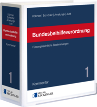 Vorderes Coverbild Bundesbeihilfeverordnung
