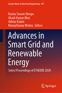 Vorderes Coverbild Advances in Smart Grid and Renewable Energy