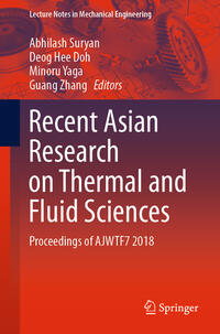 Vorderes Coverbild Recent Asian Research on Thermal and Fluid Sciences