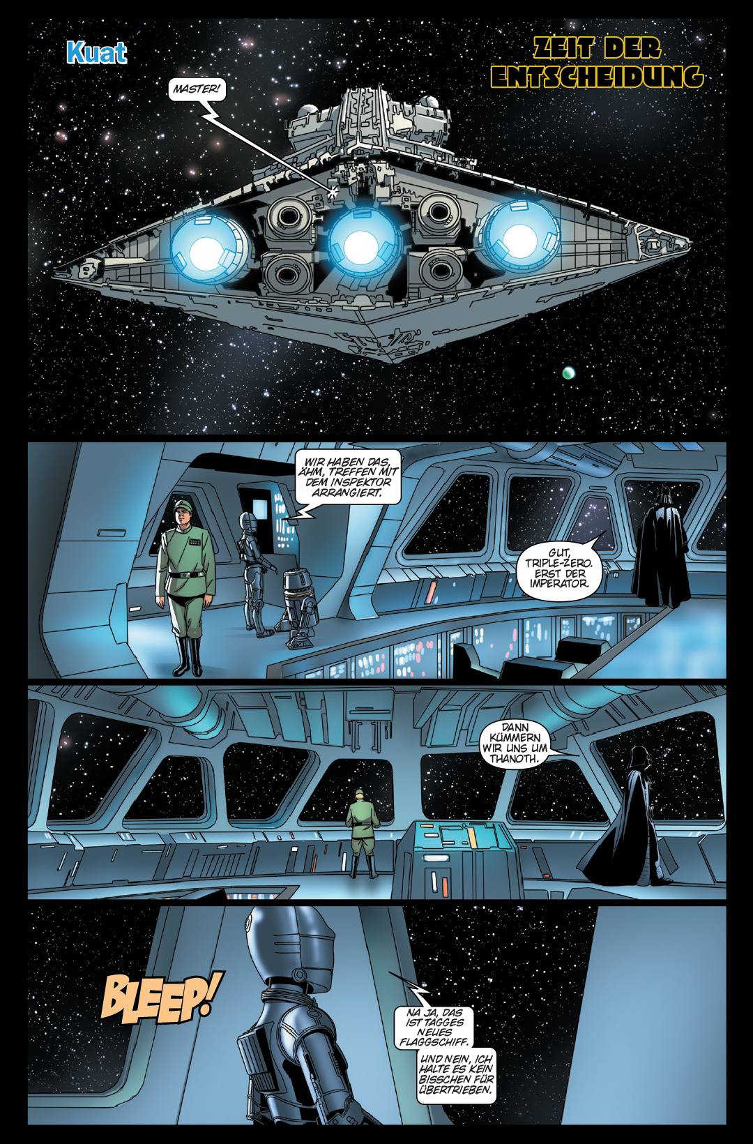 Beispielinhalt (Bild) Star Wars Comics: Darth Vader Deluxe