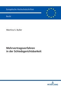 Vorderes Coverbild Mehrvertragsverfahren in der Schiedsgerichtsbarkeit