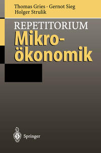 Vorderes Coverbild Repetitorium Mikroökonomik