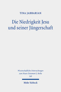 Vorderes Coverbild Die Niedrigkeit Jesu und seiner Jüngerschaft
