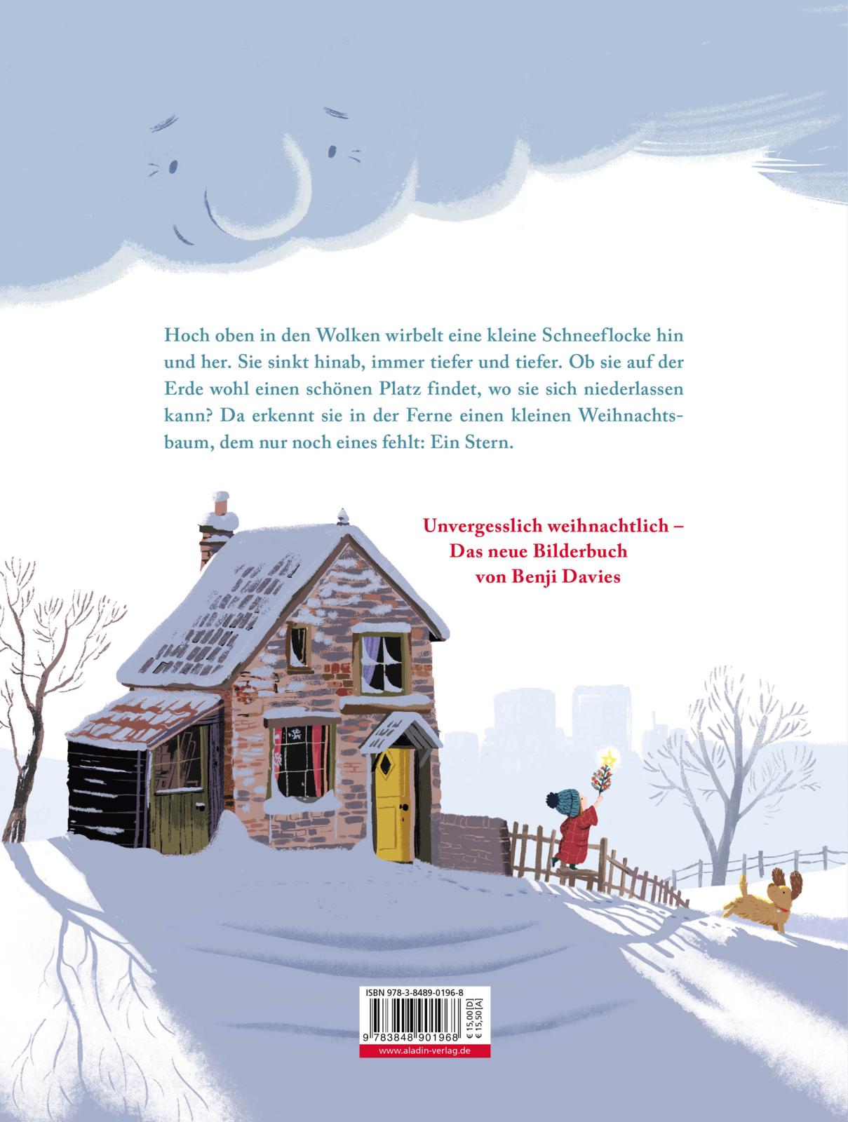 Rückseitencover Kleine Schneeflocke