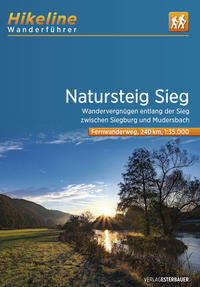 Vorderes Coverbild Fernwanderweg Natursteig Sieg