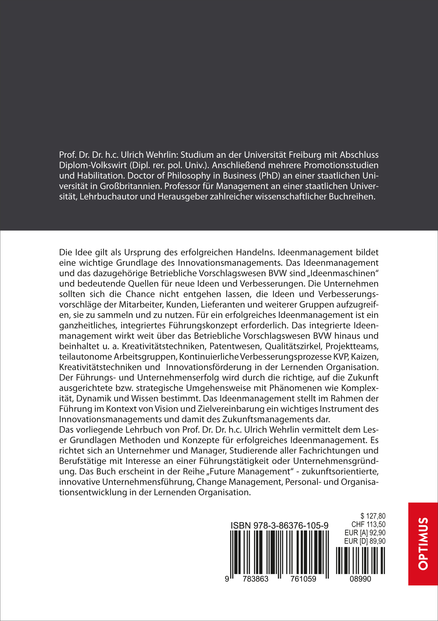 Rückseitencover Ideenmanagement