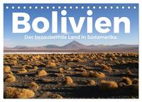 Vorderes Coverbild Bolivien - Das bezaubernde Land in Südamerika. (Tischkalender 2025 DIN A5 quer), CALVENDO Monatskalender