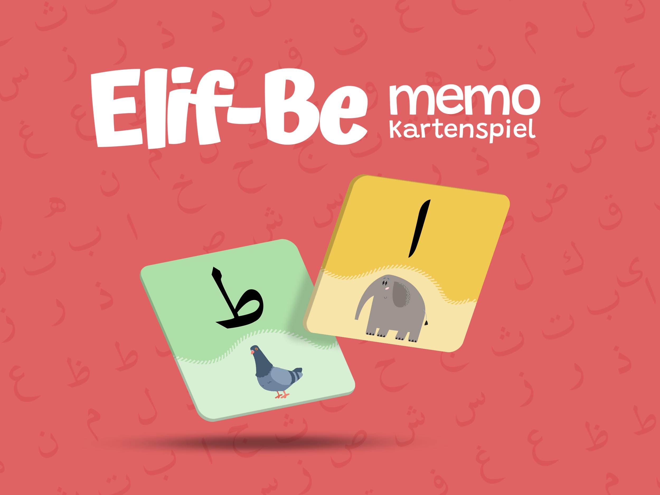 Beispielinhalt (Bild) Elif-Be Memo Kartenspiel