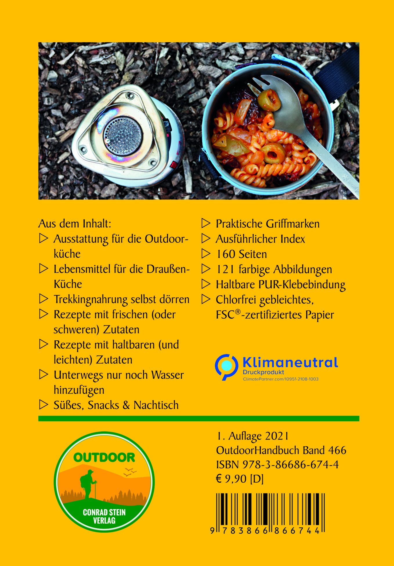 Rückseitencover Vegetarisch kochen