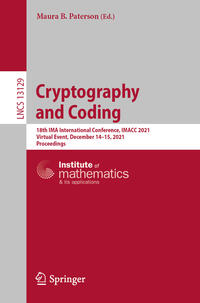Vorderes Coverbild Cryptography and Coding