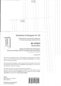 Vorderes Coverbild DürckheimRegister® BLANKO-WEISS beschreibbar für Gesetzessammlungen