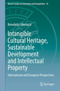 Vorderes Coverbild Intangible Cultural Heritage, Sustainable Development and Intellectual Property