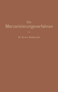 Vorderes Coverbild Die Mercerisierungsverfahren