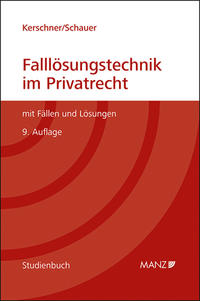 Vorderes Coverbild Falllösungstechnik im Privatrecht Mit Fällen und Lösungen