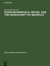 Vorderes Coverbild Suprasegmentals, meter, and the manuscript of Beowulf