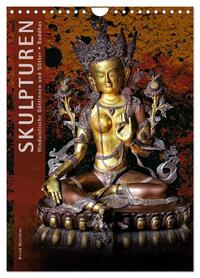 Vorderes Coverbild SKULPTUREN Hinduistische Göttinnen und Götter • Buddhas (Wandkalender 2026 DIN A4 hoch), CALVENDO Monatskalender