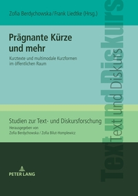 Vorderes Coverbild Prägnante Kürze und mehr