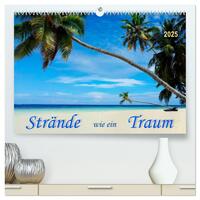Vorderes Coverbild Strände wie ein Traum (hochwertiger Premium Wandkalender 2025 DIN A2 quer), Kunstdruck in Hochglanz