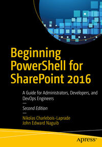 Vorderes Coverbild Beginning PowerShell for SharePoint 2016