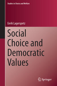 Vorderes Coverbild Social Choice and Democratic Values