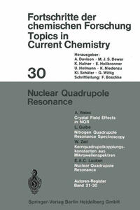 Vorderes Coverbild Nuclear Quadrupole Resonance