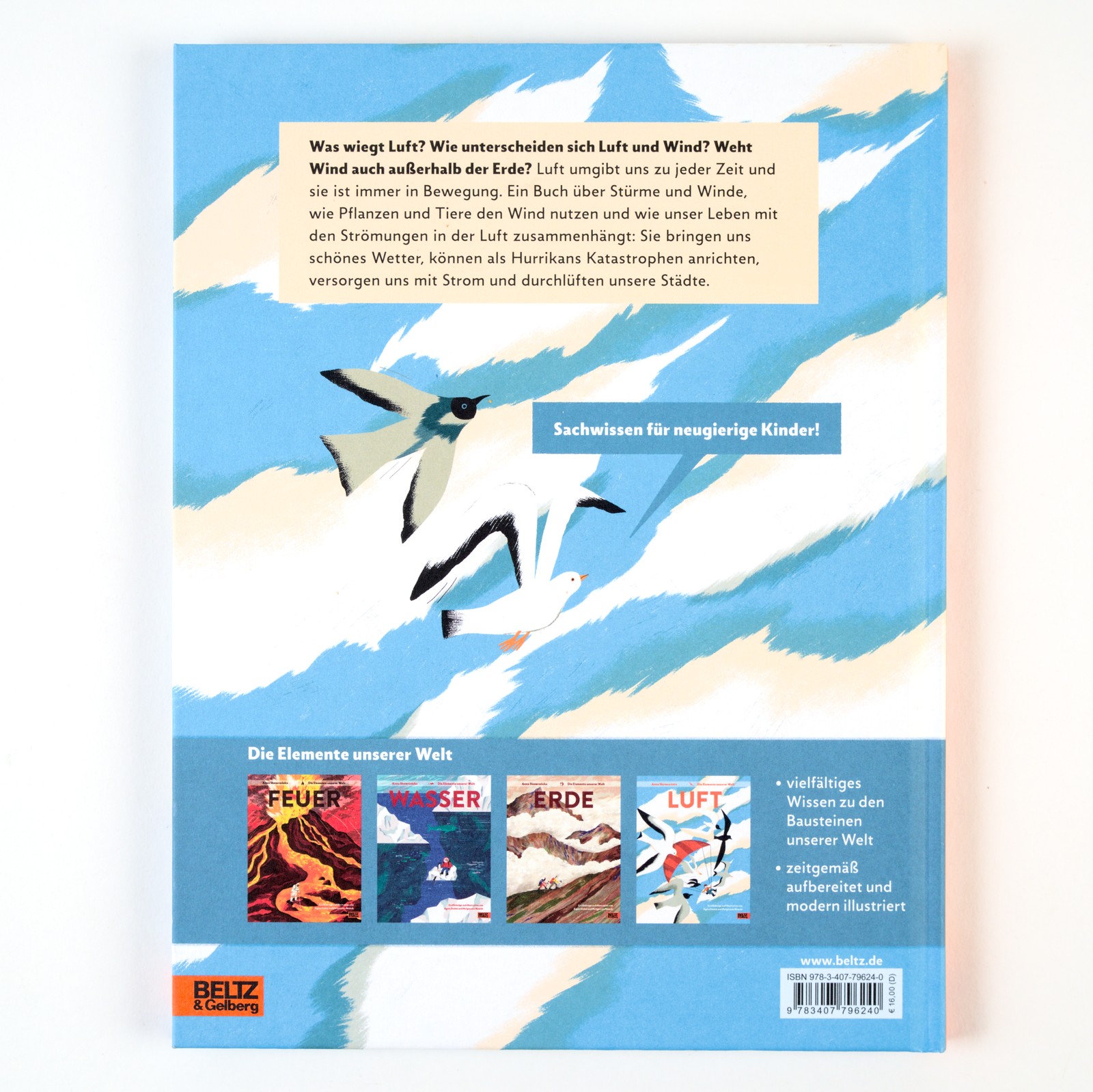 Rückseitencover Luft
