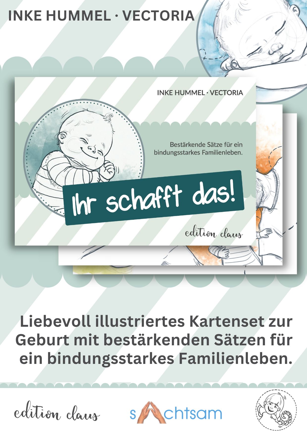 Gesamtes Coverbild Kartenset "Ihr schafft das!"