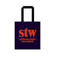 Vorderes Coverbild Stofftasche 50 Jahre suhrkamp taschenbuch wissenschaft