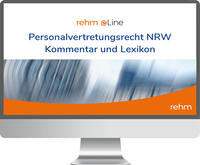 Vorderes Coverbild Personalvertretungsrecht NRW inkl. Lexikon Personalvertretungsrecht online